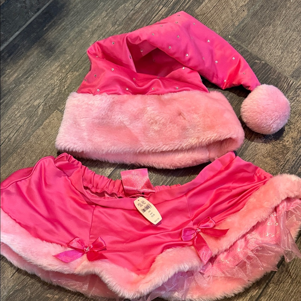 Victoria's Secret Santa Hat and Skirt! NWT!